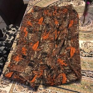 Large fruit of the loom camo knight pants